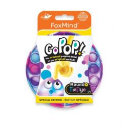 FOXMIND-GO POP! ROUNDO - TIE DYE MAUVE ET BLANC (POP-IT)